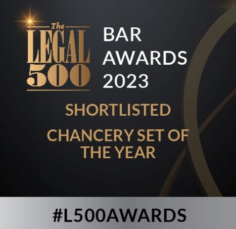 Photo of Shortlisted –  Chancery Set of the Year in The Legal 500 Bar Awards 2023