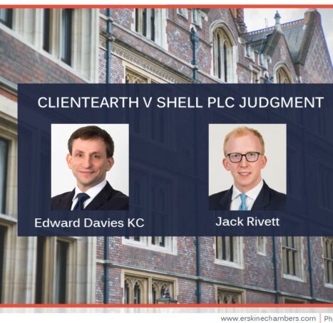 Photo of ClientEarth v Shell Plc [2023] EWHC 2182 (Ch.)