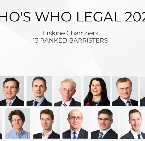 Photo of Erskine Chambers features in the Who’s Who Legal UK Bar Report 2024