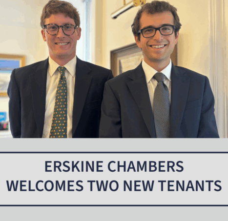 Photo of Erskine Chambers Welcomes Two New Tenants