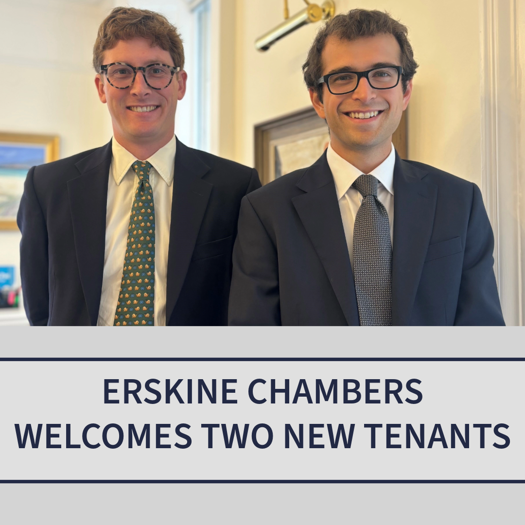 Erskine Chambers Welcomes Two New Tenants - Erskine Chambers