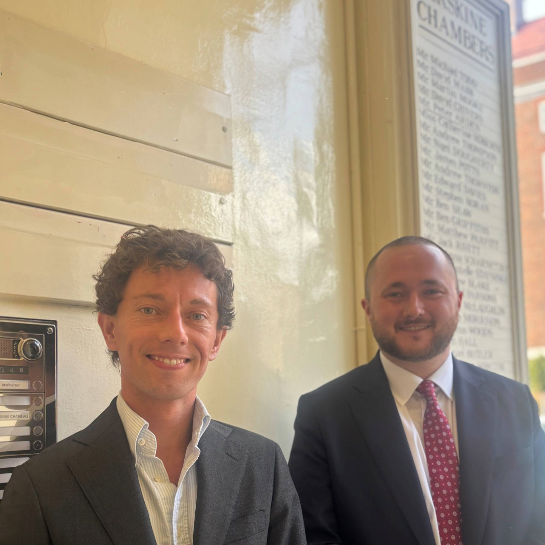 Erskine Chambers is delighted to welcome Tom Gilliver and Will de Vries ...