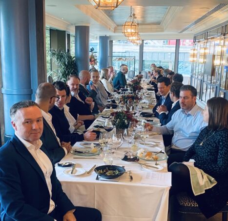 Photo of Erskine Chambers Sponsors the Litigators Lunch Club Event.