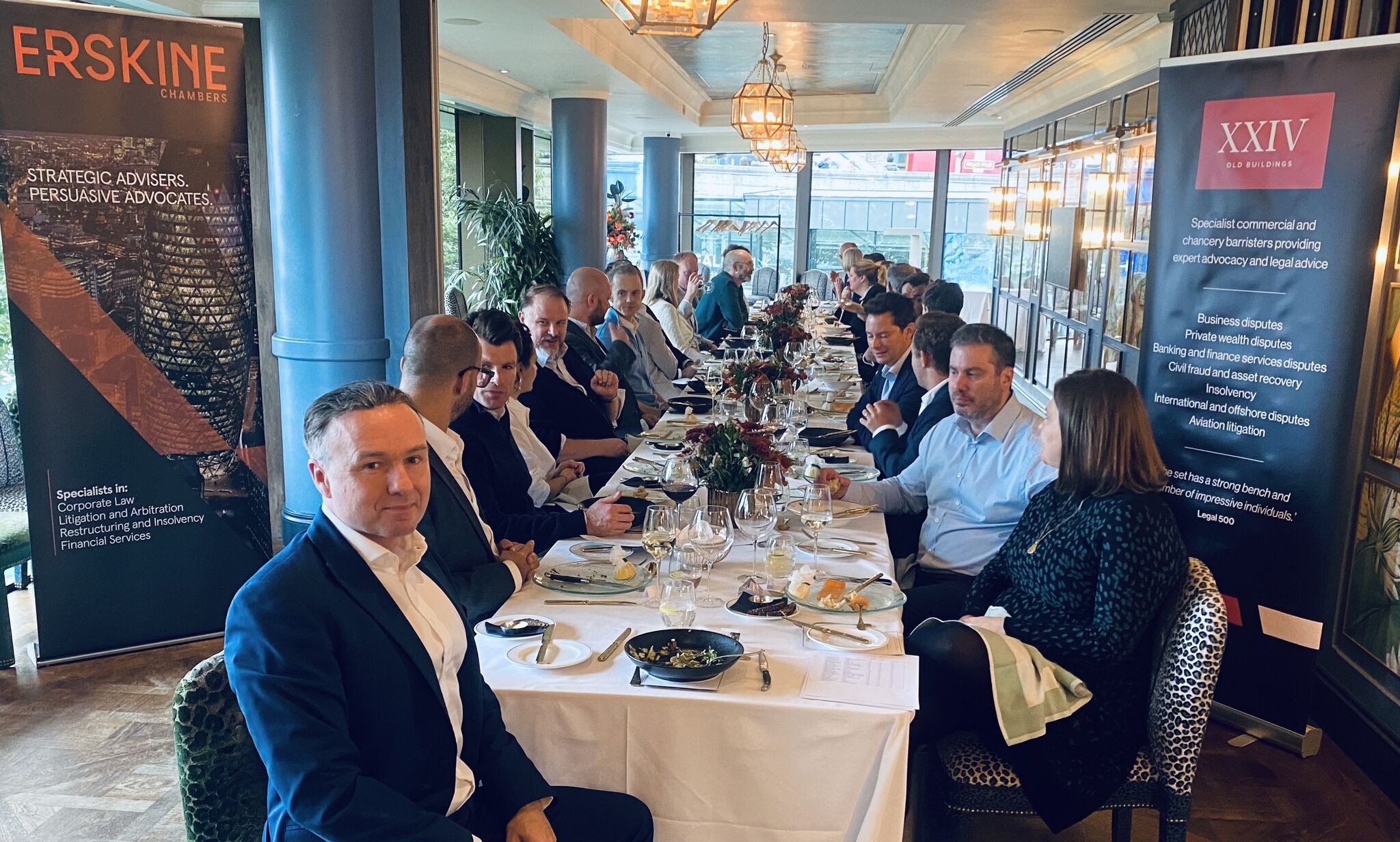 Erskine Chambers Sponsors the Litigators Lunch Club Event. - Erskine ...