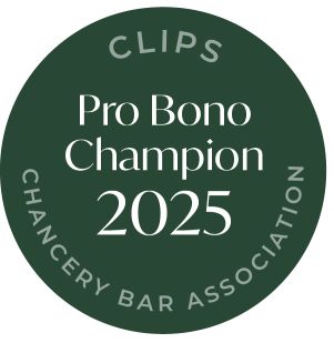 Photo of Matthew Parfitt recognised as a Pro Bono Champion