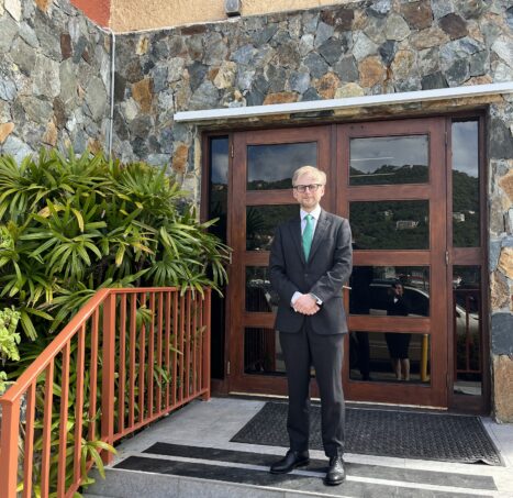 Photo of Samuel Parsons Called to the Bar of the British Virgin Islands