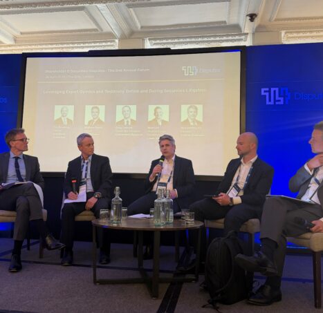 Photo of Ben Griffiths KC spoke at the Thought Leaders 4 Shareholder & Securities 2nd Annual Forum