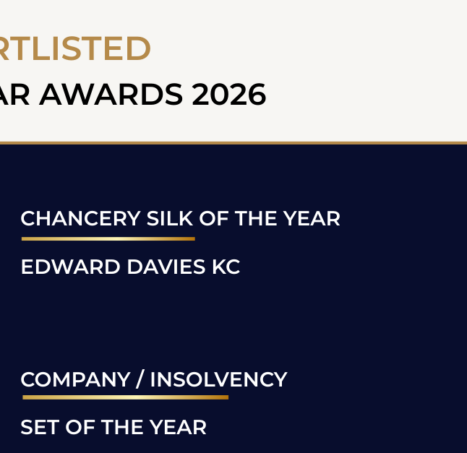 Photo of Erskine Chambers Shortlisted for Chambers and Partners Bar Awards 2026